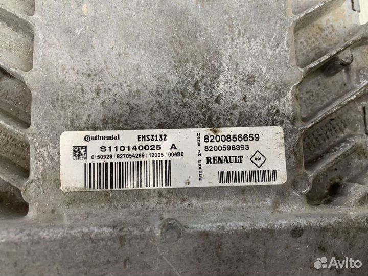 Эбу комплект Renault sandero