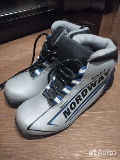 Лыжные ботинки nordway skei 34 размер