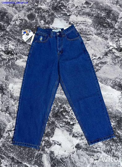 Синие Polar Denim 93 на руках (Арт.65430)