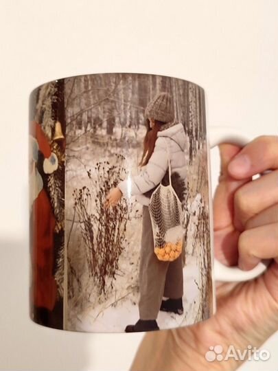 Кружка керамическая, печать на кружках