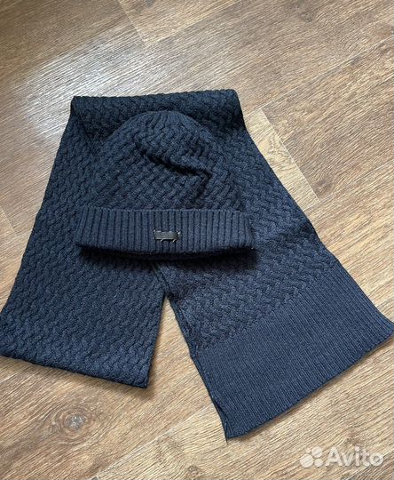 Комплект шапка и шарф pierre cardin