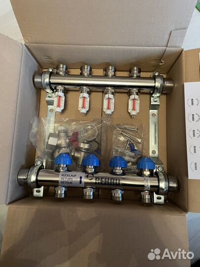 Коллектор rehau HKV-D4 для теплого пола