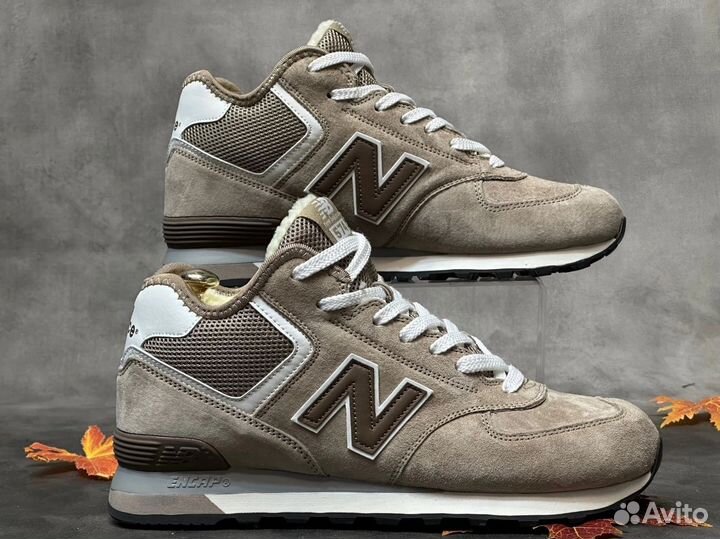 Кроссовки New Balance 574 Высокие Зимние