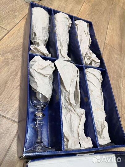 Хрустальные бокалы