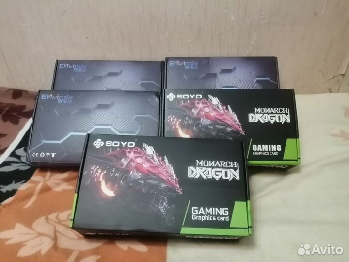 Новые видеокарты Soyo AMD Radeon RX 580 8gb