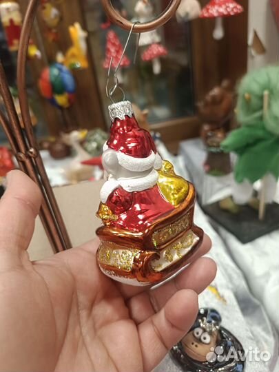 Елочные игрушки Элита Лисичанск Мышонок украшение