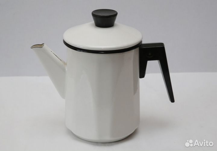 Чайник / кофейник эмалированный СССР. Винтаж
