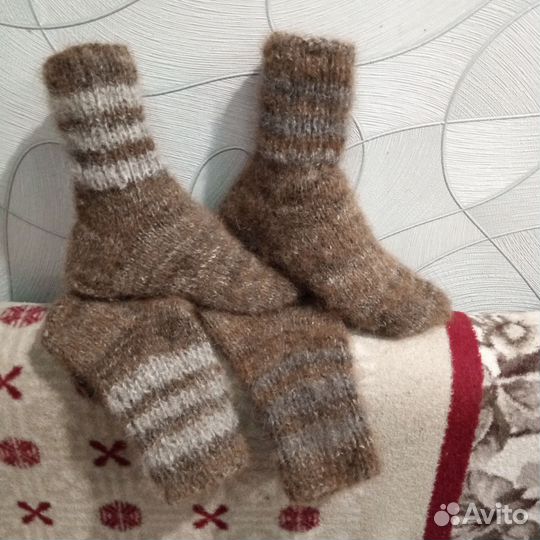 Носки из собачьей шерсти