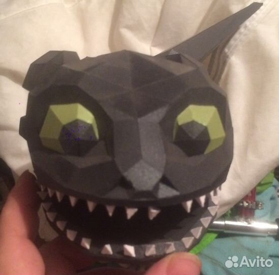 «Беззубик» полигональные фигуры бесплатно