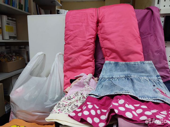 Детские вещи пакетом для девочек