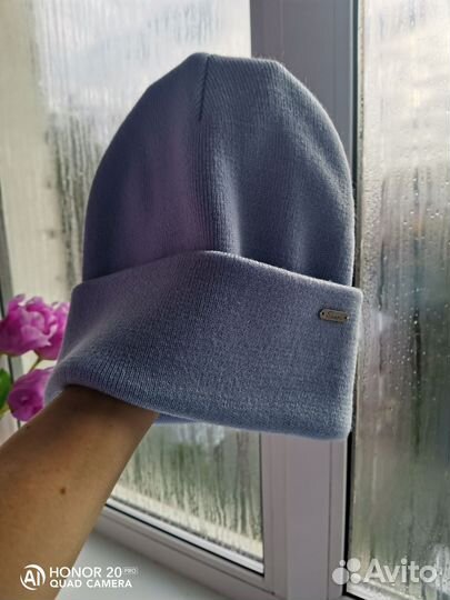 Шапка бини safi голубая новая