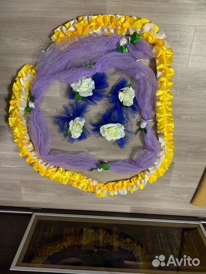 Свадебные украшения на машину продажа