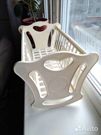 Кукольная кроватка колыбель СССР