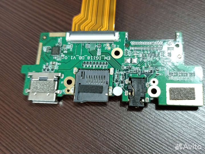 Плата USB+jack+картридер для Prestigio 141 C5