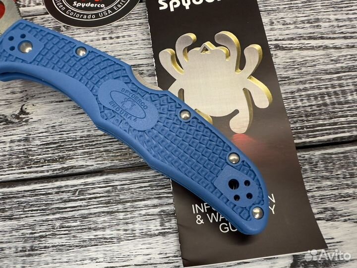 Нож Spyderco Ednura 4 Blue C10fpbl