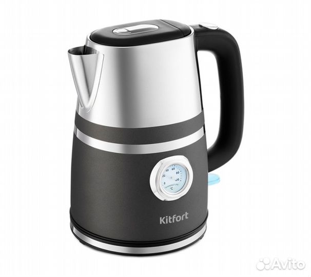 Чайник электрический Kitfort кт-670-1, графит