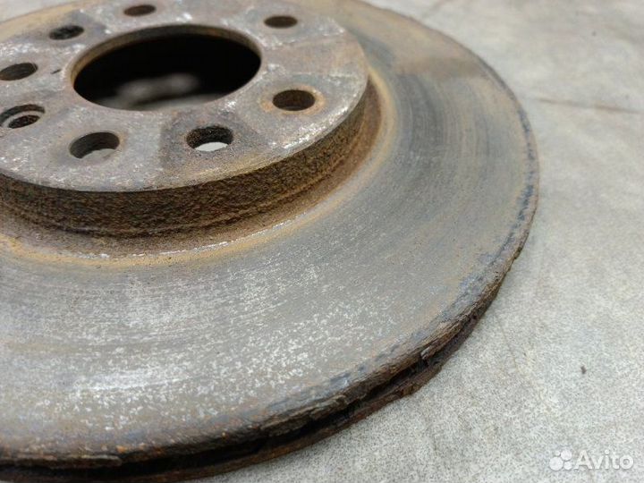 Диск тормозной передний Opel Astra H (3D) 1.6