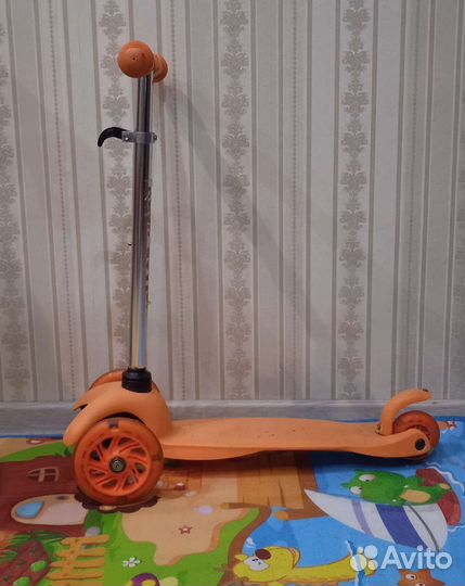 Самокат детский трехколесный бу