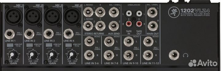 Микшер Mackie 1202 VLZ 4
