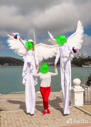 Костюм новый для ходулиста