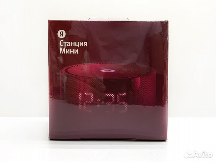 Умная колонка Яндекс Станция Мини 2 с часами новая