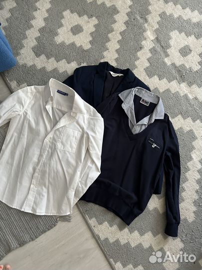 Школьная форма для мальчика + рюкзак школьный