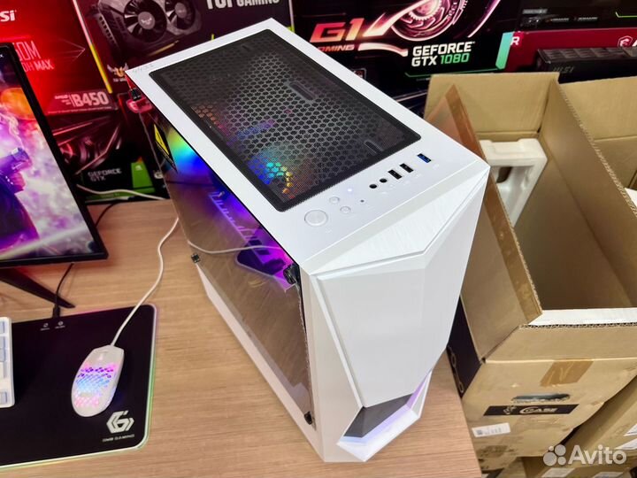 Игровой пк Core i3-10100/16Gb DDR4/RX580 8Gb