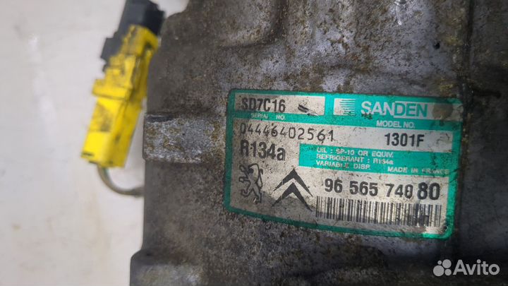 Компрессор кондиционера Citroen C5, 2005