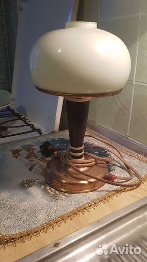 Настольная лампа СССР ретро