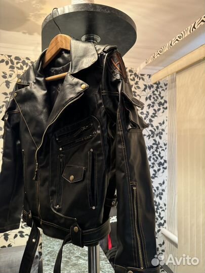 Куртка мужская косуха новая из кожзама