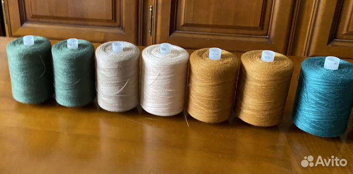 Нитки швейные 50/2, 40/2 профессиональная намотка
