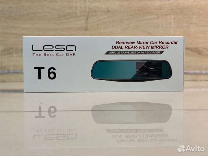 Зеркало-регистратор с камерой заднего вида