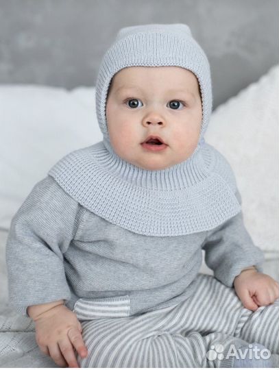 Шапка шлем на весну