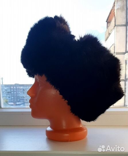 Норковая шапка мужская