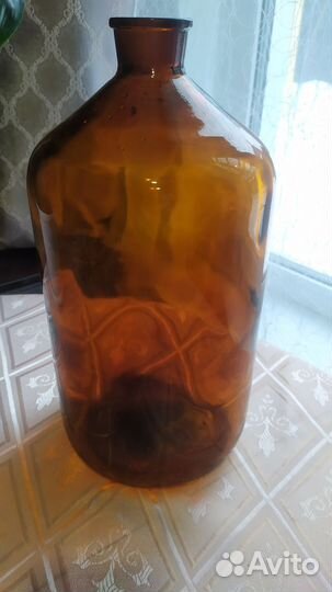 Бутыль стеклянная 5 литров