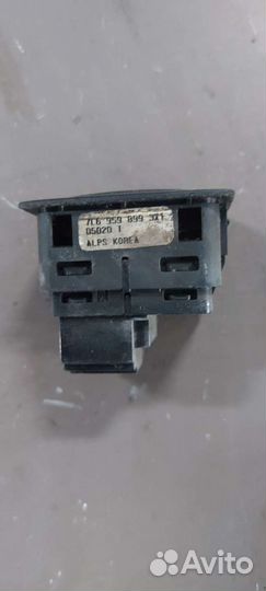 Кнопка отключения сигнализации на Volkswagen Touar