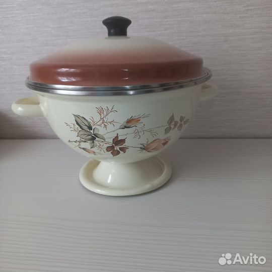 Супница эмалированная СССР