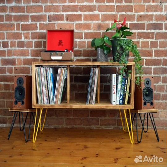 «Storage 9» — консоль + подставки в стиле лофт