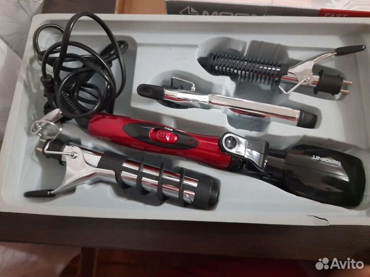 Плойка для волос с 7 насадками
