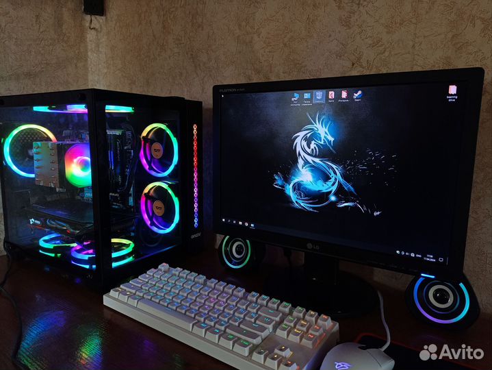 Игровой пк в сборе