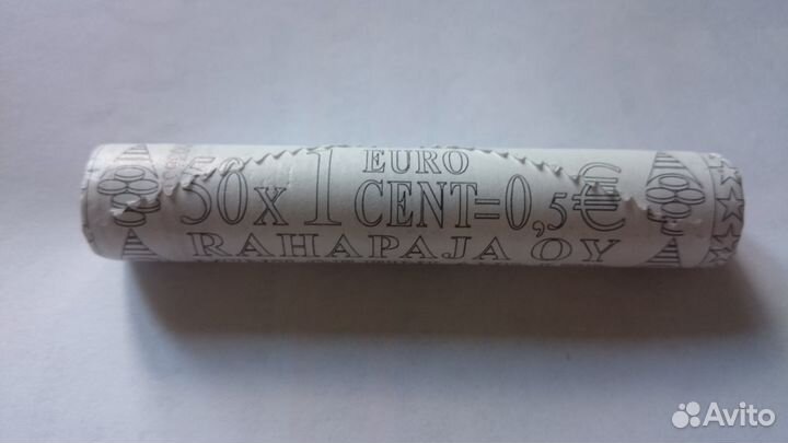 Евроценты Финляндии из роллов