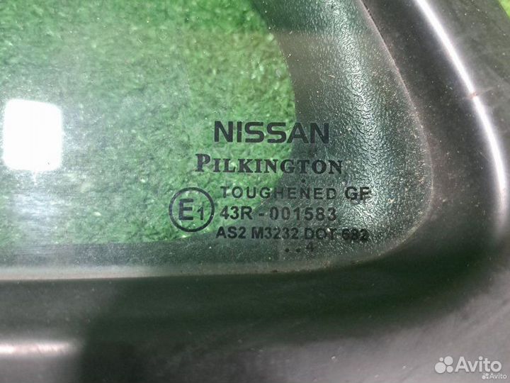 Форточка задняя левая Nissan Almera N16 2002-2006
