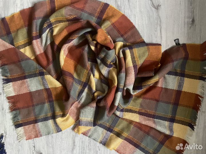 Теплый шарф