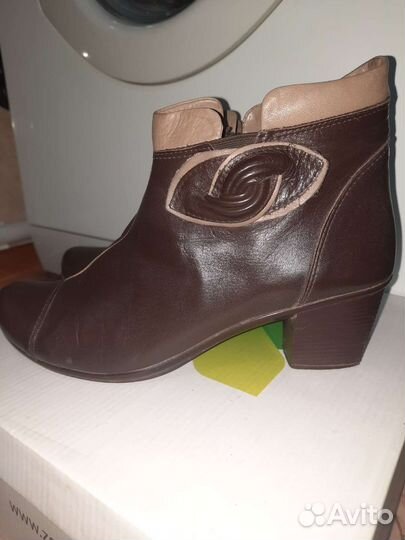 Ботиинки кожаные