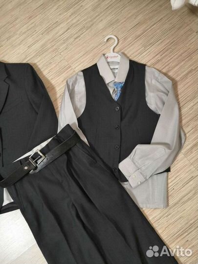 Школьный костюм для мальчика 128+