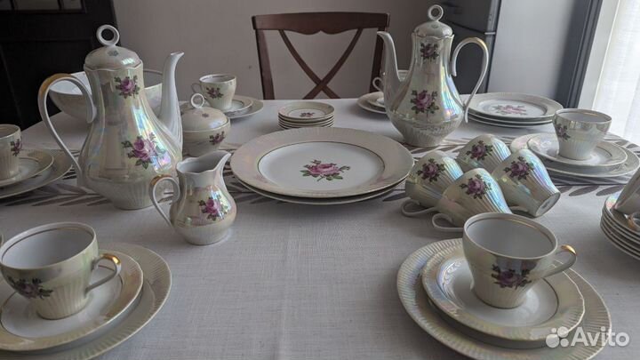 Чайно-кофейный сервиз гдр