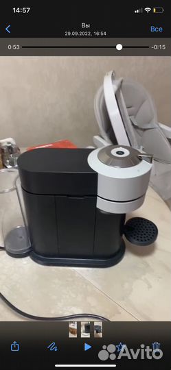Кофемашина nespresso новая