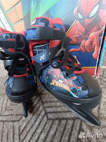 Коньки человек паук