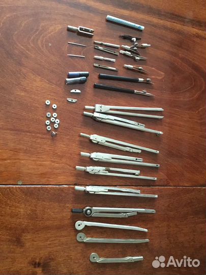 Рейсфедер, дырокол циркуль СССР, ватман