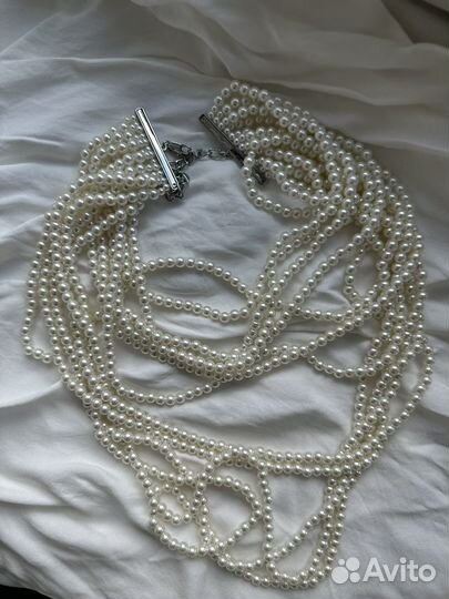 Жемчужные бусы Zara